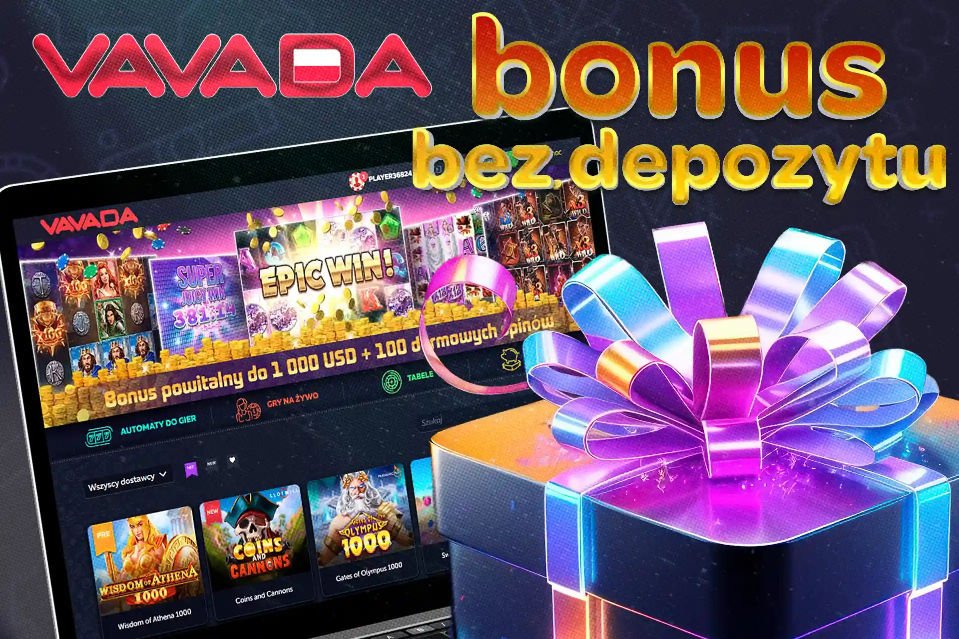 Zdobądź bonus bez depozytu w kasynie Vavada już teraz!